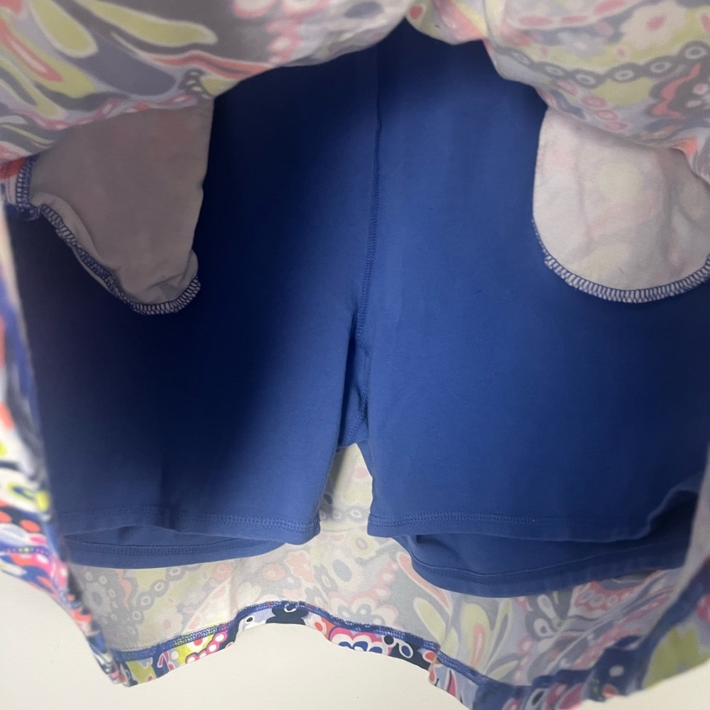 T By Talbots Upf 50 Daisy Print Skort Size 1x - image 3